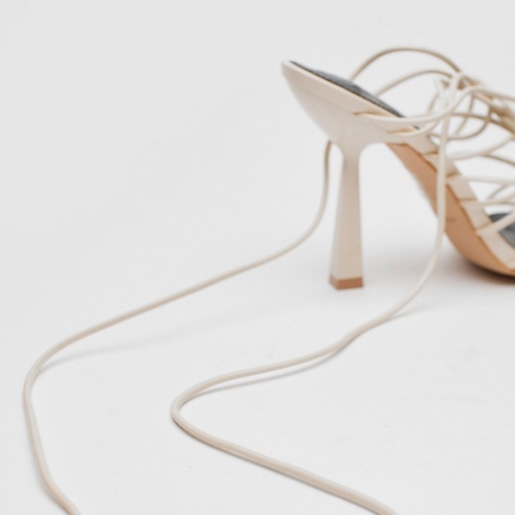 Nasty Gal Strappy High Heel Sandals Never Worn! BNIB! - Picture 4 of 7